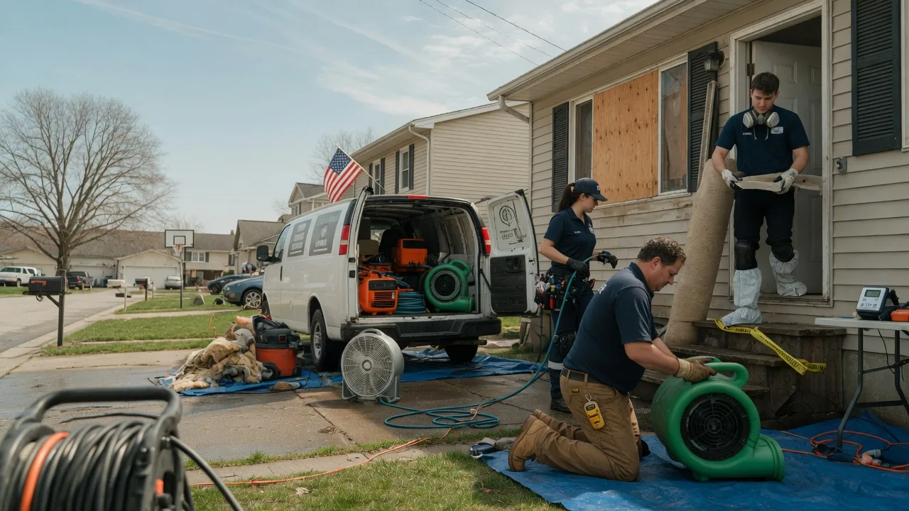 Water Damage Restoration in Dwale, KY near me